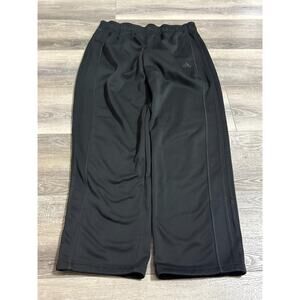 Adidas Black Baggy Wide Leg Sweatpants Track Pants Y2K Skater Comfy - Men’s XL